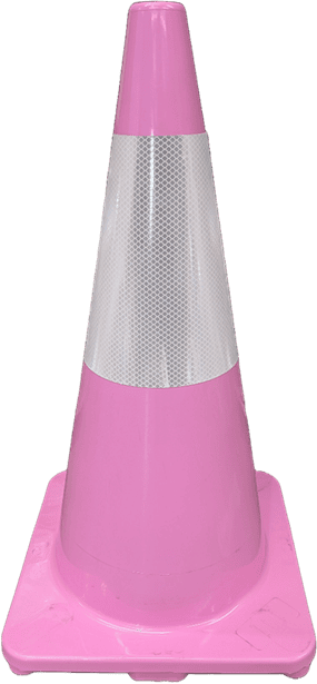 TRAFFIC CONE - PINK
