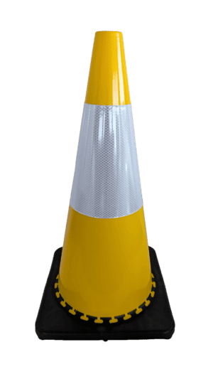 TRAFFIC CONE - YELLOW
