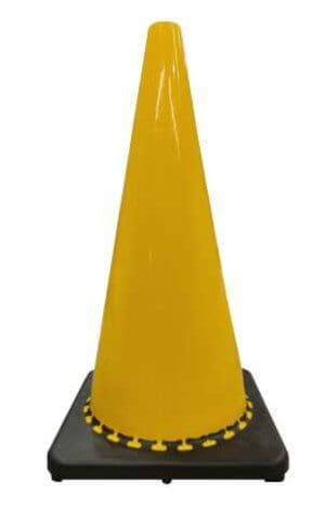 TRAFFIC CONE - YELLOW